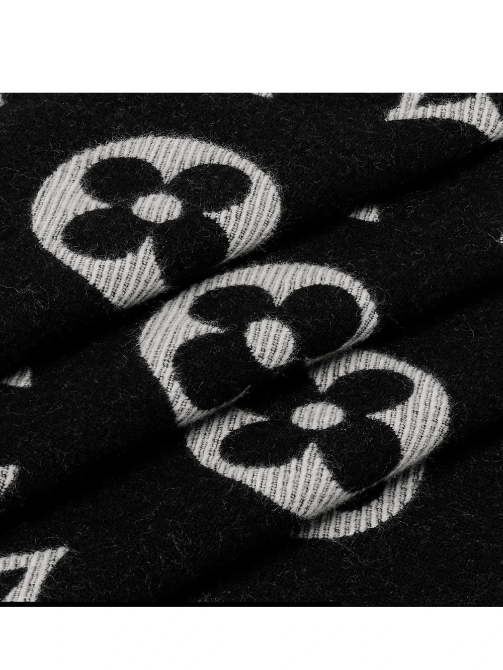 LV Essential Scarf - Louis Vuitton Black and Gray Monogram - OS - NWOT